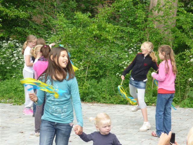 Ook de ballonnen van de Groeneweg zweven in de lucht!
