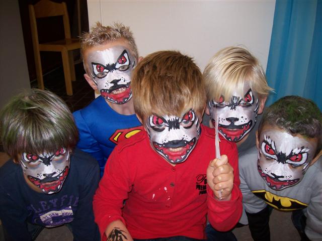 Dag 4 van de beroepenweek op bso Waldervaart: de ninja en de vampier..?