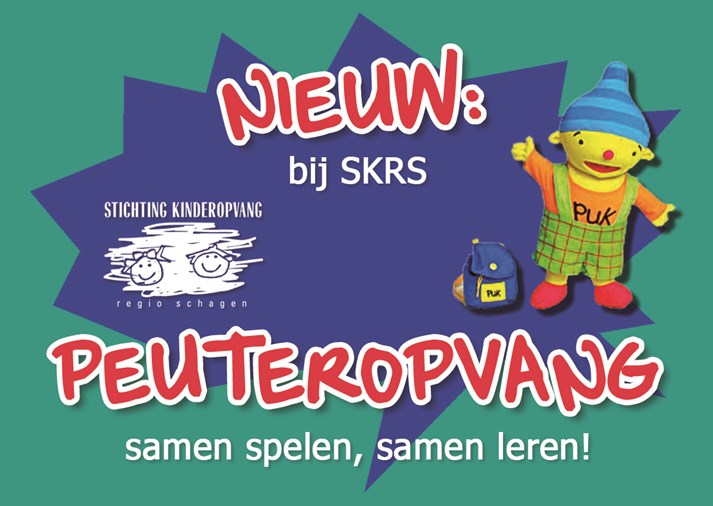 Wilt u meer weten over peuteropvang? Bel dan naar 0224-298363 of mail naar info@skrs.nl. 