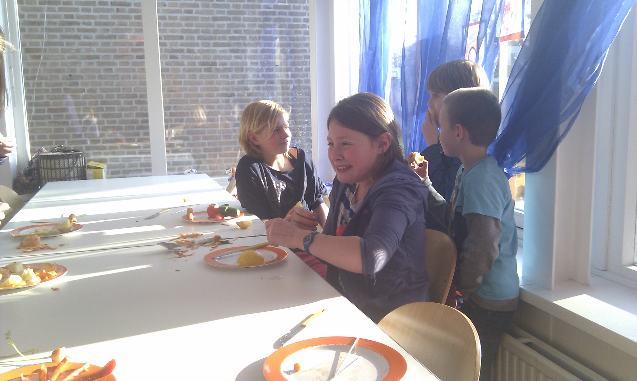 Creatieve middag met gezonde snoeperij op bso Waldervaart groep 3 en 4