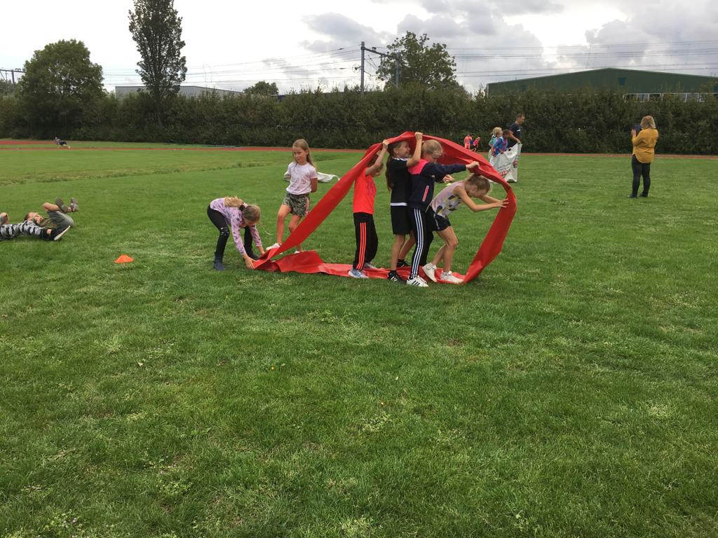 Bso'ers hebben sportdag op terrein Tas '82