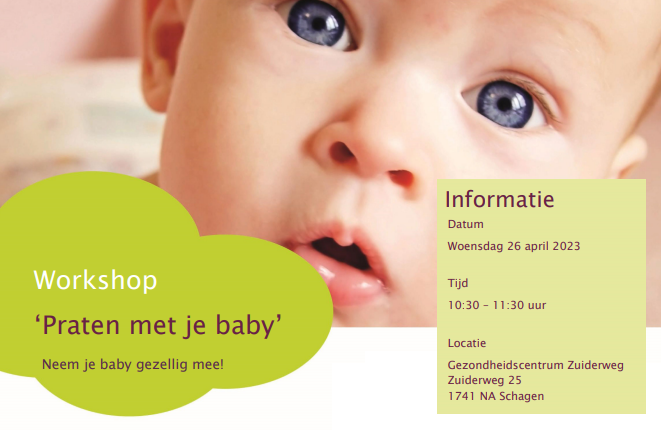 SKRS en GGD organiseren workshop 'Praten met je baby'
