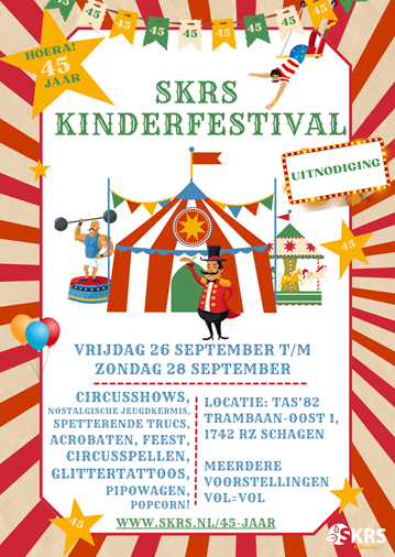 SKRS Kinderfestival - uitnodiging